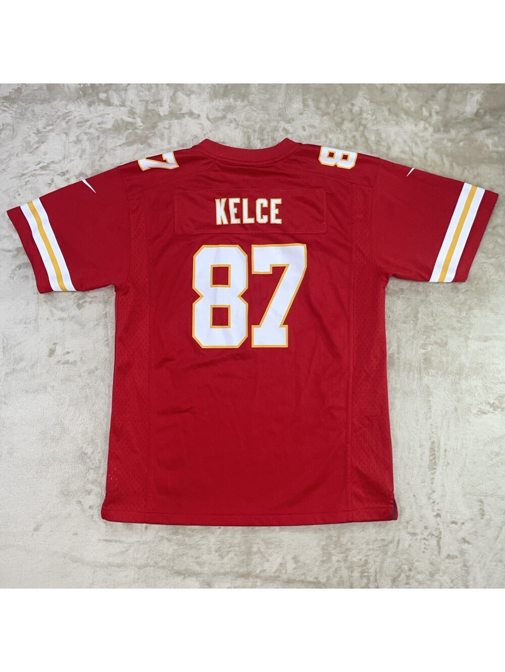 Nike NFL Kansas City Chiefs Travis Kelce #87 Football Jersey Youth XL (18-20)